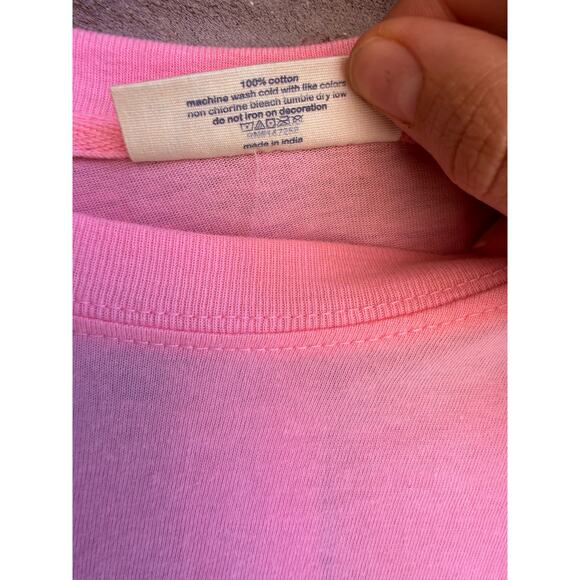 Simply Southern Womens Pink /PeachLong Sleeve T-Shirt Sz Small NWT - Picture 3 of 5